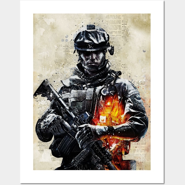 Battlefield Wall Art by Durro